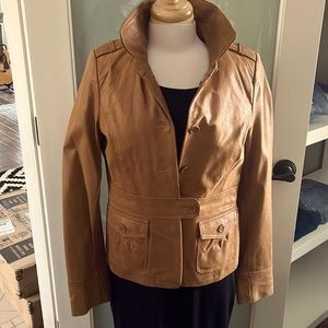 Blend Leather 70’s jacket
